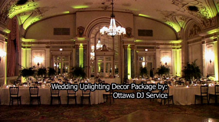 OTTAWA WEDDING LIGHTING DECORATIONS 