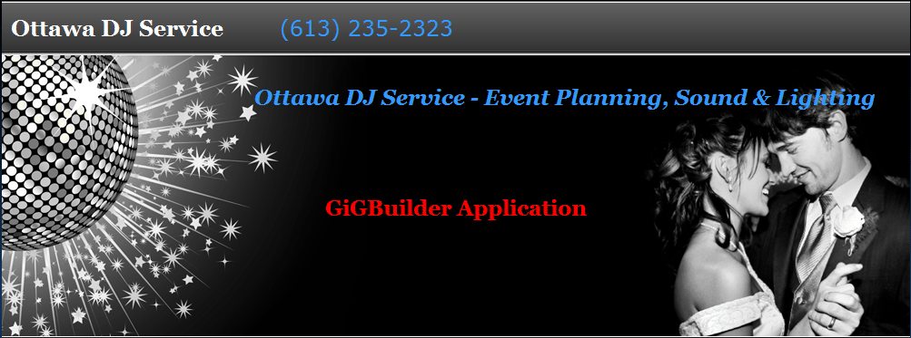 OTTAWA DJ SERVICE INC-Ottawa Wedding DJs Logo